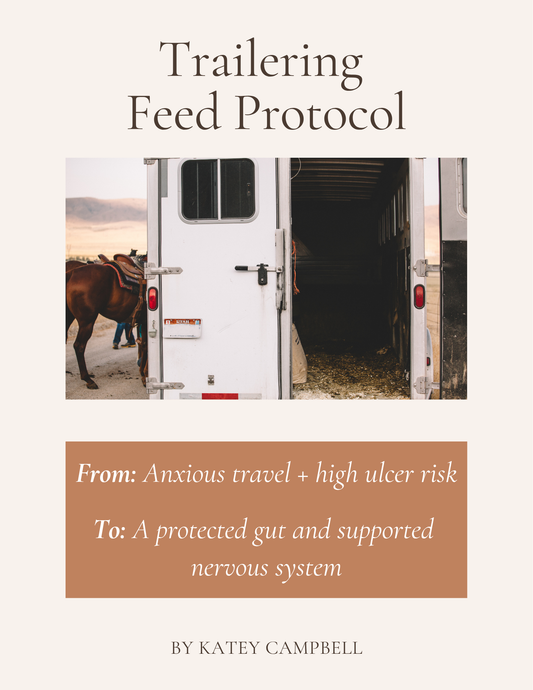 Trailering Feed Protocol- Digital Guide